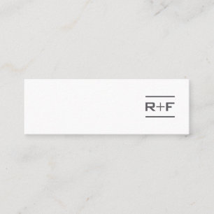 Notecards oder Visitenkarten Mini Visitenkarte