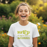 Noted Memo Awesomness Limon Color T - Shirt