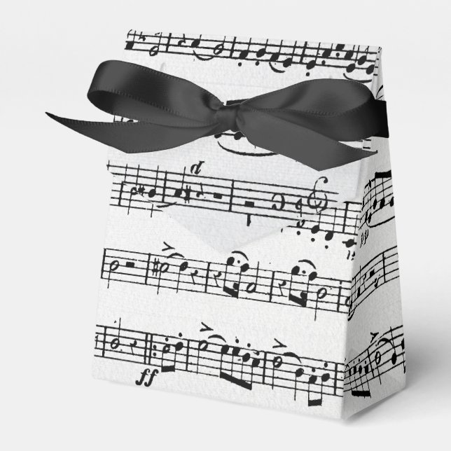 Noten für Klavierbesprechungen Geschenkschachtel (Vorderseite)