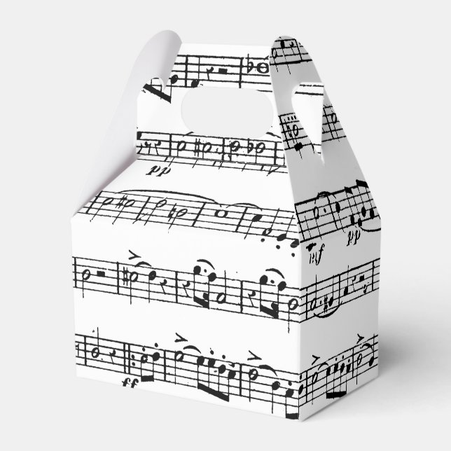 Noten für Piano-Erwägung Geschenkschachtel (Vorderseite)