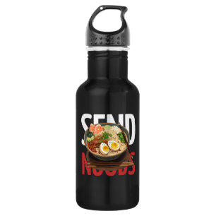 Noten senden edelstahlflasche