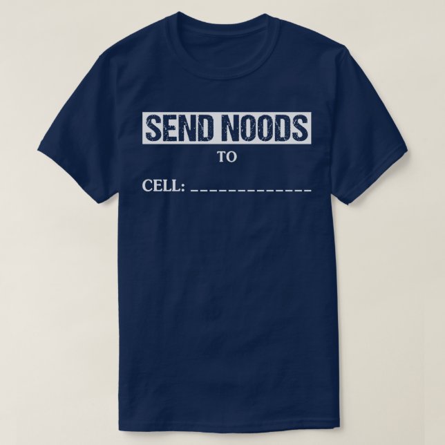 Noten senden T-Shirt (Design vorne)
