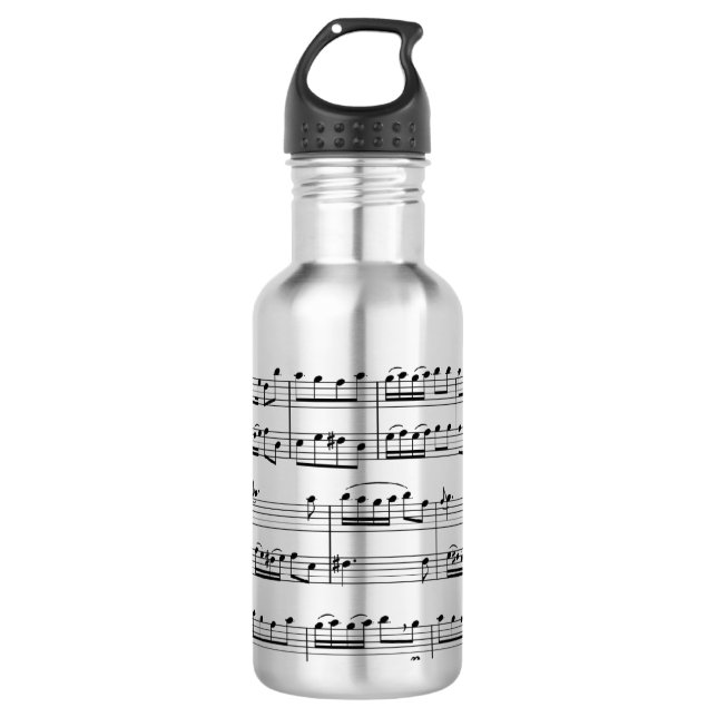 Noten Trinkflasche (Vorderseite)