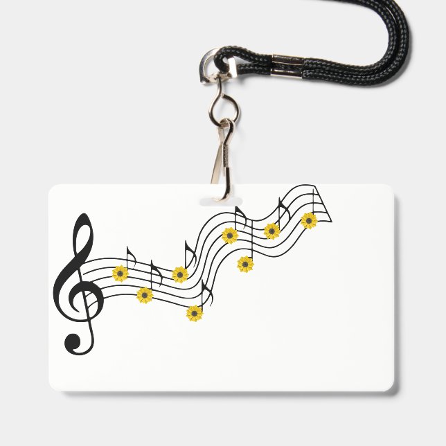 Notenabzeichen Ausweis (Vorderseite mit Lanyard)