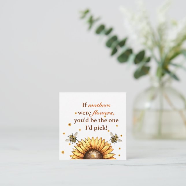 Notenkarte Mitteilungskarte (Stehend Vorderseite)