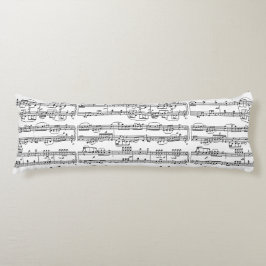 Notenmuster Seitenschläferkissen