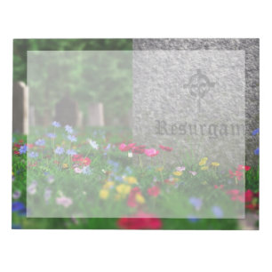 Notepad aufstoßen notizblock