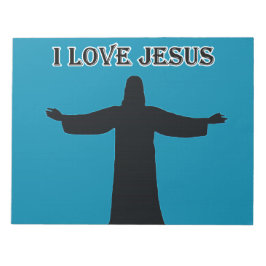 Notepad  i love jesus notizblock