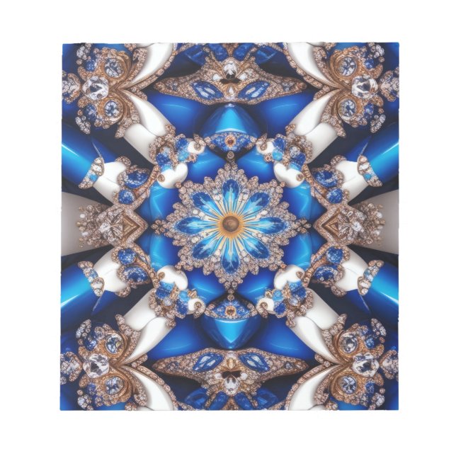 Notepad mit argentinischen Farben Modernes Design Notizblock (Vorderseite)