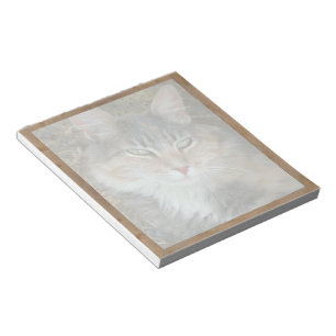 Notepad mit ausgeblendetem Foto Notizblock