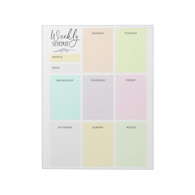 Notepad Notizblock (Rotiert)