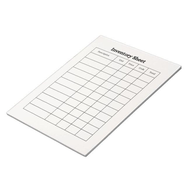 Notepad Notizblock (angewinkelt)