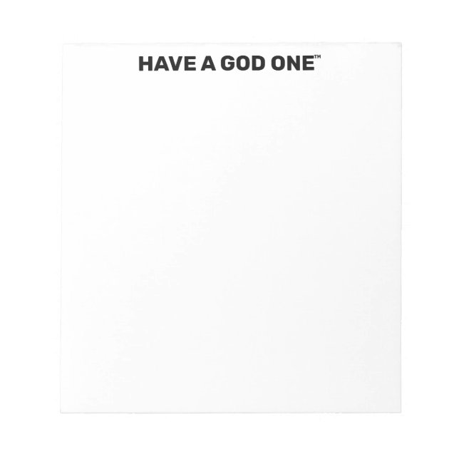 Notepad Notizblock (Vorderseite)