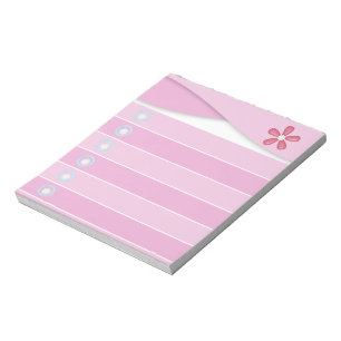 Notepad - Rosa Notizblock