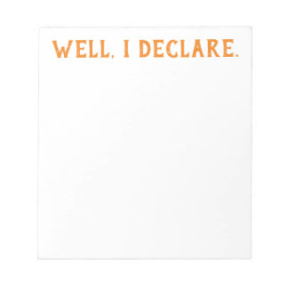 Notepad - Südliche Redewendungen (WID) Notizblock