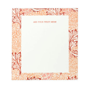 NOTEPAD : WILLIAM MORRIS : APPLE NOTIZBLOCK
