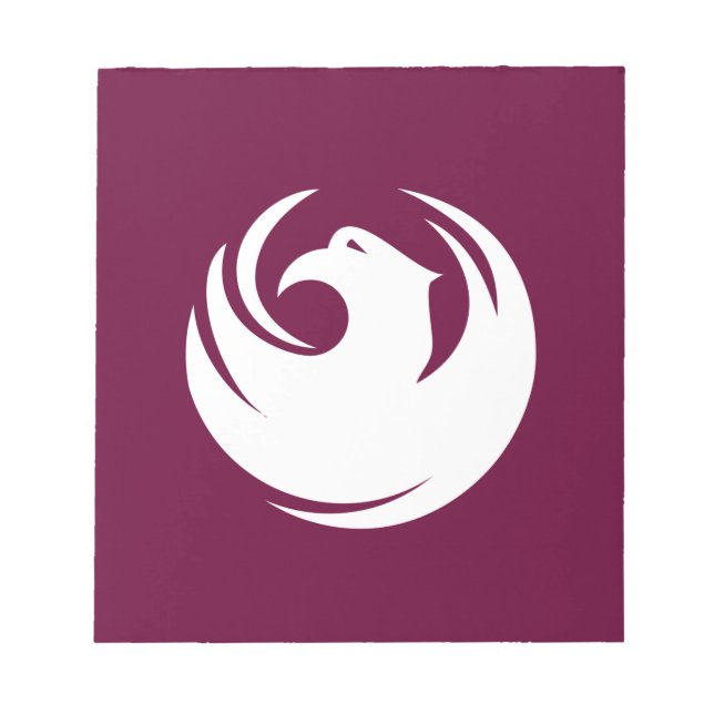 Notepad with Flag of Phoenix, Arizona Notizblock (Vorderseite)