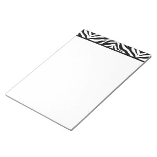 Notepad-Zebra-Print Notizblock