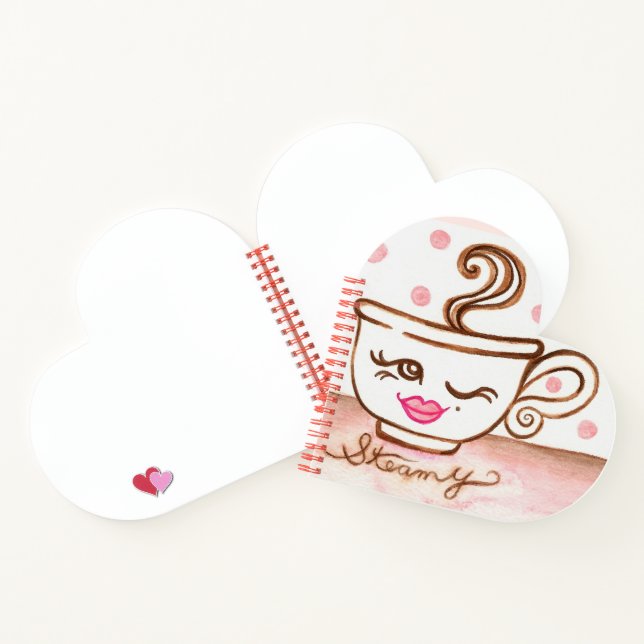 Notes d'amour vapeur Carnet cadeau (Intérieur)