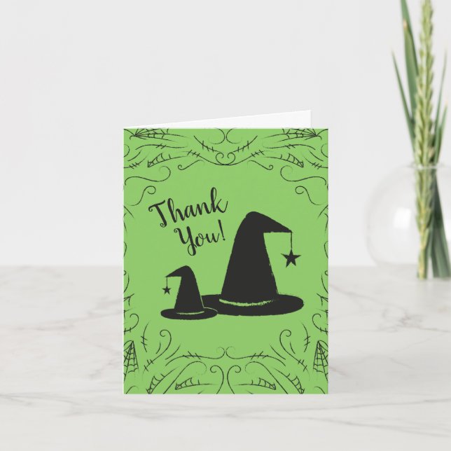Notes de Carte de remerciements Halloween Baby sho (Devant)