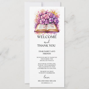 Notes de Carte de remerciements Hydrangea pour bur