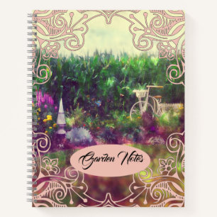 Notes de jardin Carnet spiral