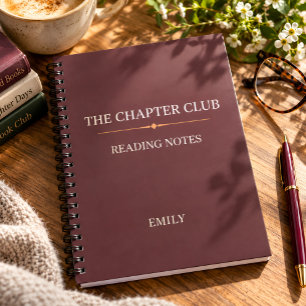 Notes de lecture personnalisées pour club de livre