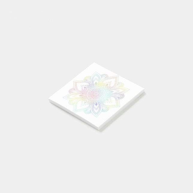 Notes de l'émission Pastel Mandala Post-It (Incliné)
