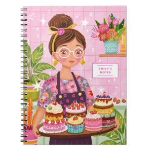 Notes de livre de cuisine illustré Recette personn