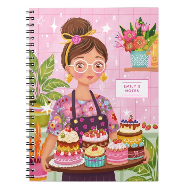 Notes de Livre de Recettes Illustré Recette Person (Devant)