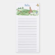 Notes de Pâques Bloc-notes magnétique