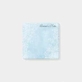 Notes de post-it 3x3 bleues