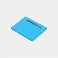 Notes de post-it choisies de Hashtag