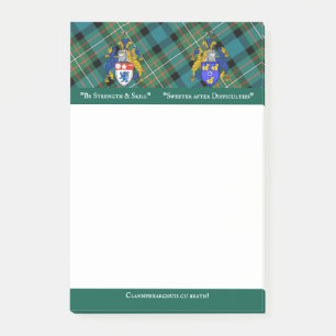 Notes de post-it de clan de Ferguson