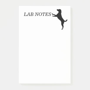 Notes de post-it de notes de LAB