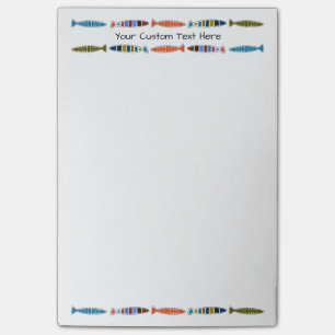 Notes de post-it faites sur commande des textes de