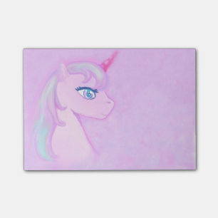 notes de post-it mignonnes de licorne