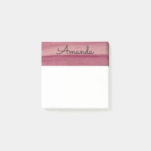 Notes de post-it sur la couleur d'eau PERSONNALIS