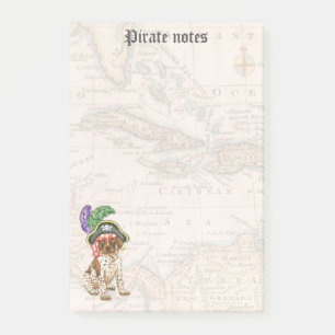 Notes de post-it sur le pointre à cheveux courts a