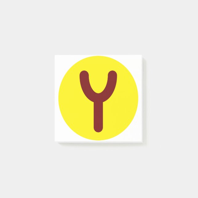 Notes de post-it utopiques (Devant)