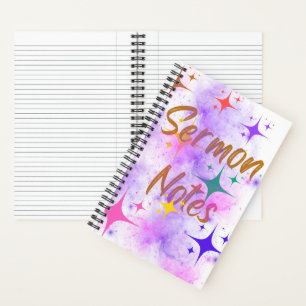 Notes de série A5 carnet coloré à spirale