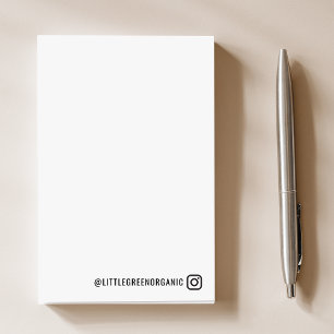 Notes d'essai Instagram   Votre nom Insta Post-it®