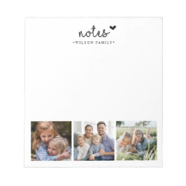 Notes Foto Collage Family Notizblock