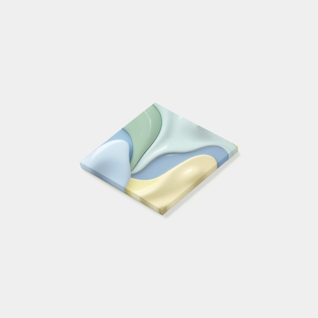 notes in stylish graphic post-it klebezettel (angewinkelt)