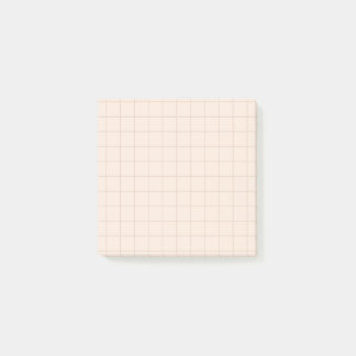 Notes minimalistes de grille Post-it® dans les ton