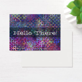 Notes minuscules d'art numérique abstrait