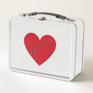 Notes musicales dans le coeur, Lunchbox métallique