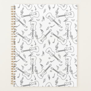 Notes musicales de Guitare Lines