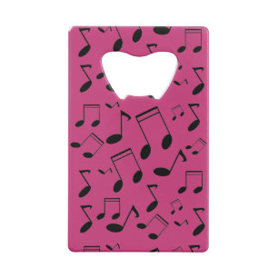 Notes musicales noires