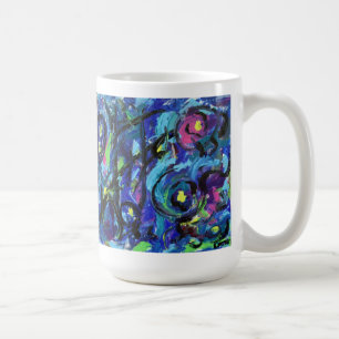 Notes musicales Peinture Abstraite Mug